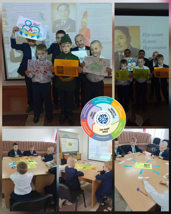 ​Ұлы Жеңістің 80жылдық мерейтойына сәйкес «Қ. Нұрғалиев-Ұлы ұстаз» атты тақырыпта сурет сайысы өтті.