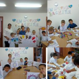 Біз зорлық зомбылыққа қарсымыз!