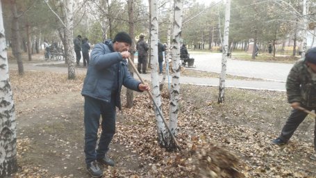 Орталық саябақта сенбілік